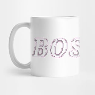 Boston logo design Mug